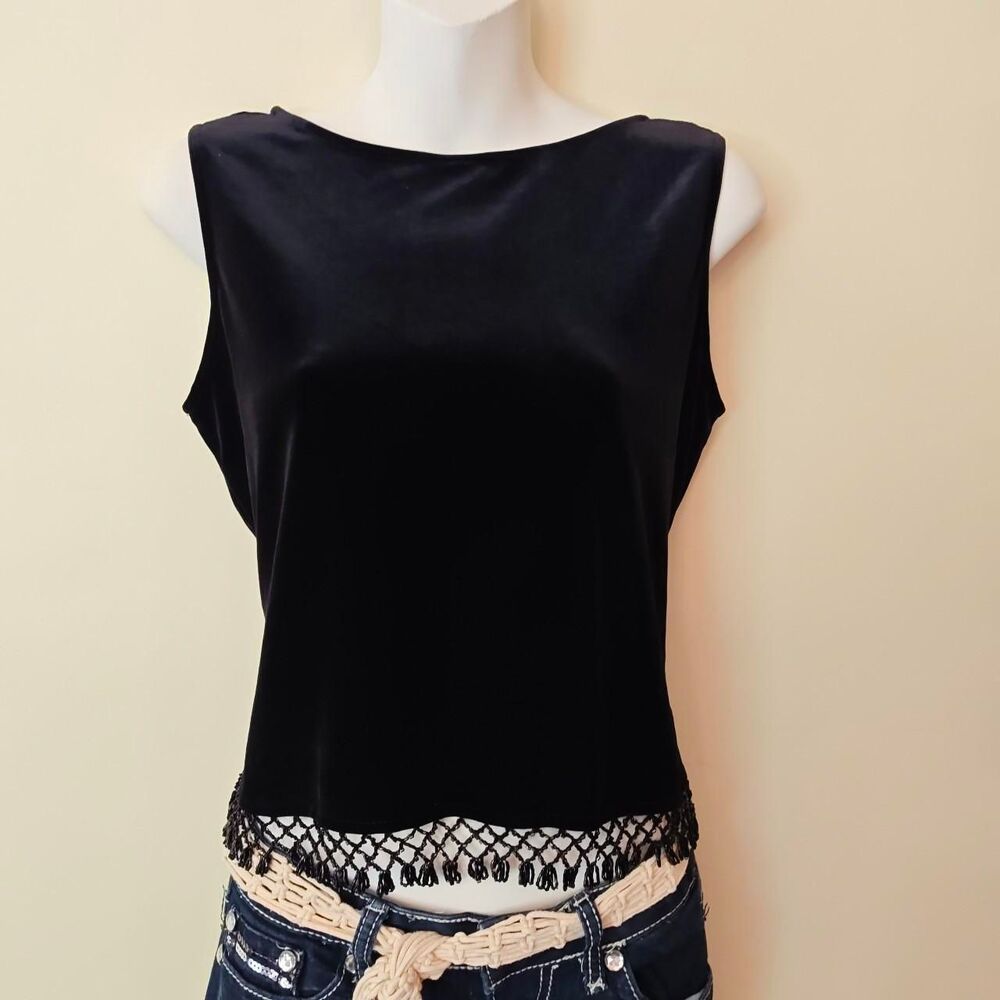 Crimson Women's Black Vest